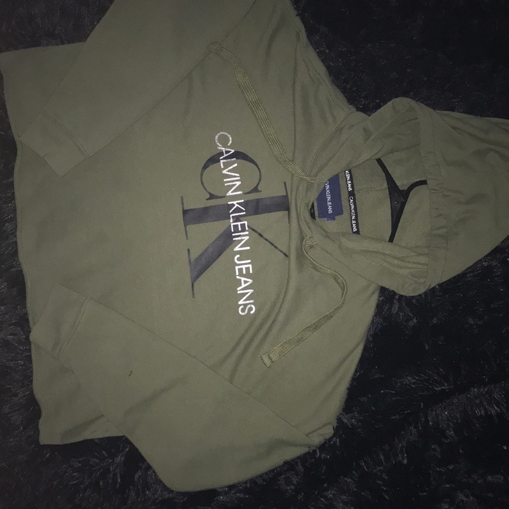 Calvin Klein Jeans cropped hoodie